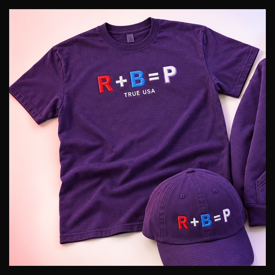 R plus B equals P Unity Tee